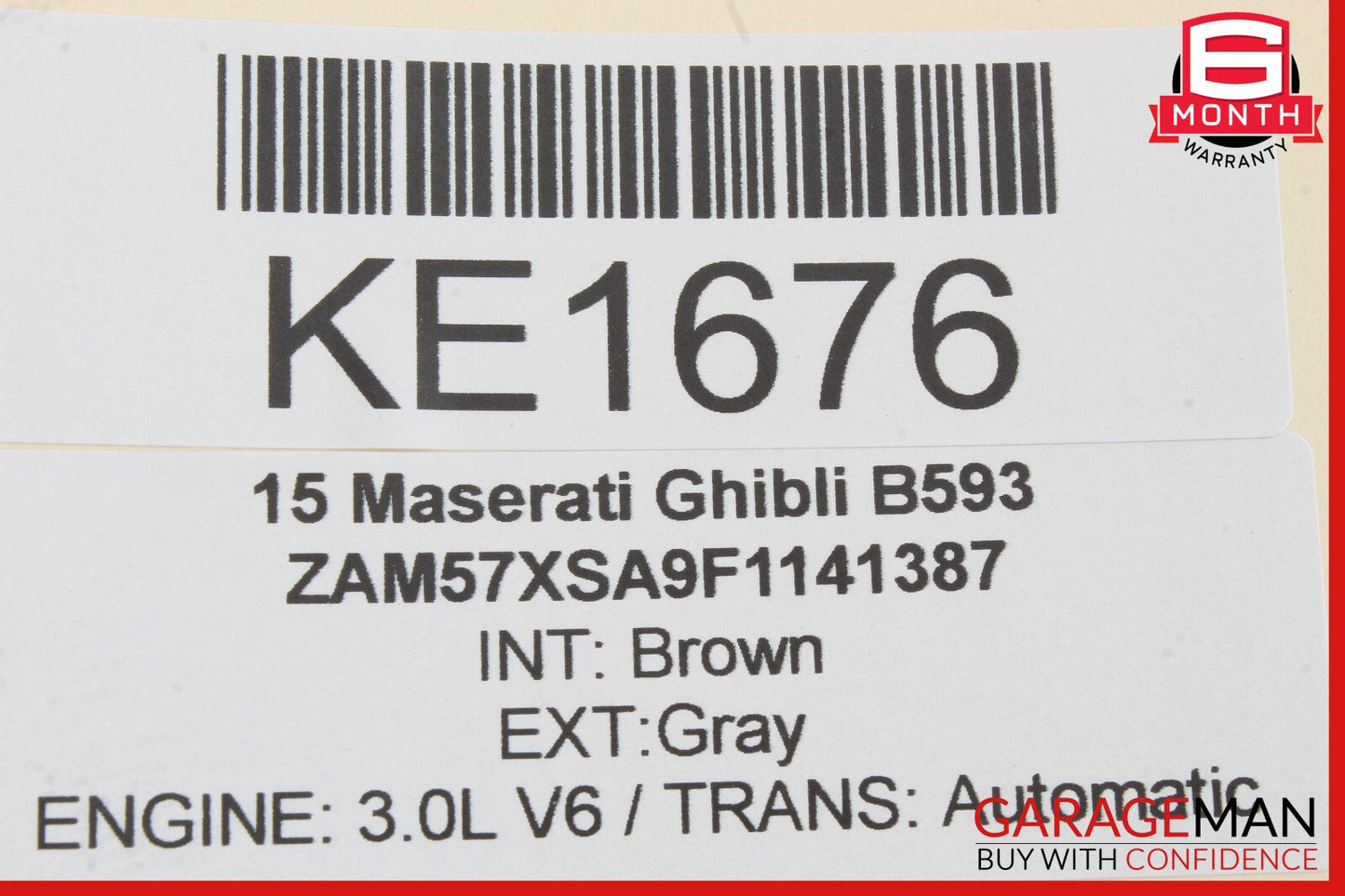 14-17 Maserati Ghibli Rear Left Side Control Arm Arms Set of 5 OEM