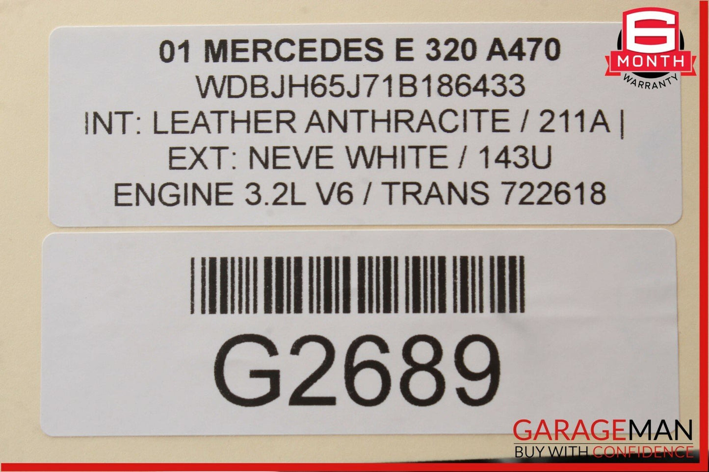98-02 Mercedes W210 E320 ESP Electronic Stability Program ABS Control Module OEM