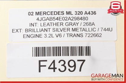 98-05 Mercedes W163 ML320 FM Modulator Control Module OEM