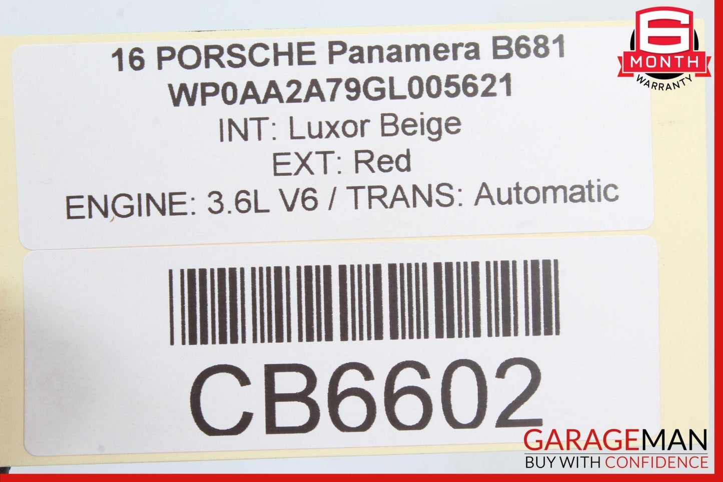 10-16 Porsche Panamera 970 Rear Left / Right Side Door Audio Sound Speaker OEM