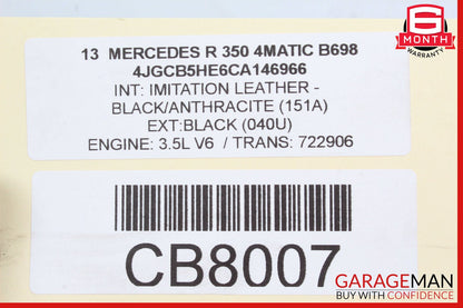 06-13 Mercedes W251 R500 R350 Rear Right Passenger Side Axle CV Half Shaft OEM