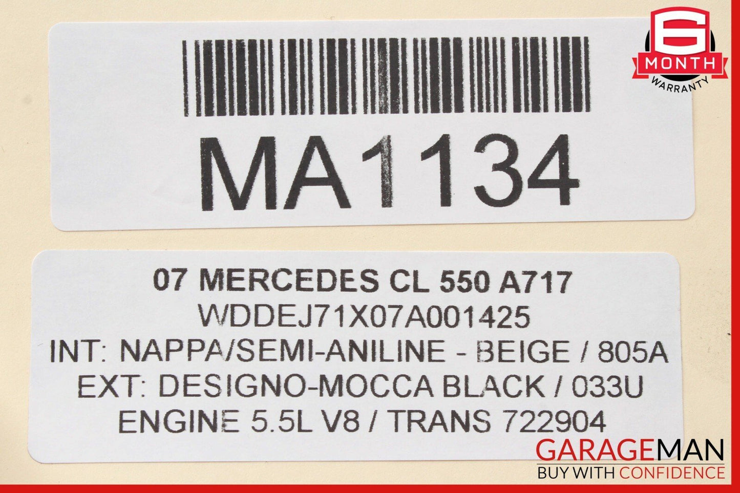 07-13 Mercedes W216 CL550 S550 Voice Language Communication Control Module OEM
