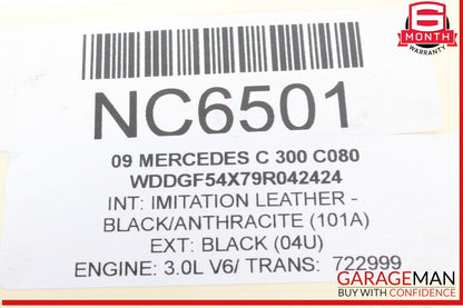 05-12 Mercedes W204 C300 C230 Left Side Engine Camshaft Cam Shaft Exhaust OEM