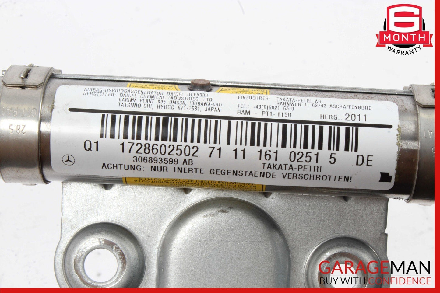 12-20 Mercedes R172 SLK250 SLC300 Front Left Side Door Airbag Air Bag OEM