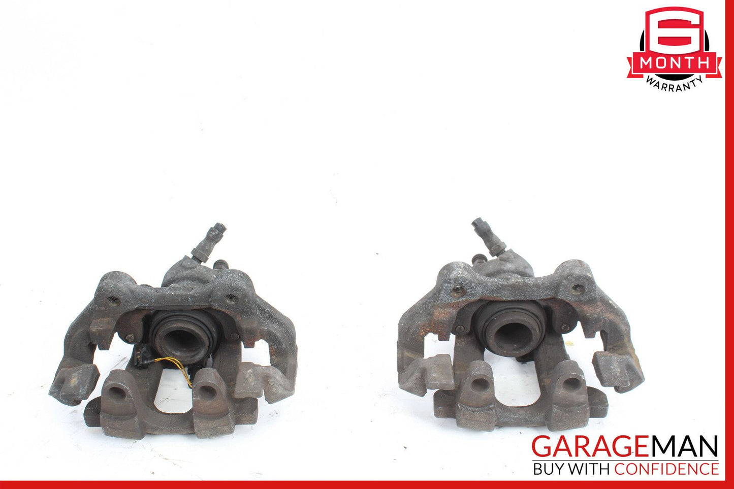 06-12 Mercedes W164 ML500 GL350 GL450 Rear Left And Right Side Brake Caliper Red