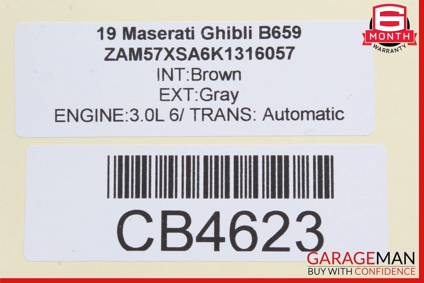 17-20 Maserati Ghibli M157 Dash Information Display Touch Screen 670106778 OEM