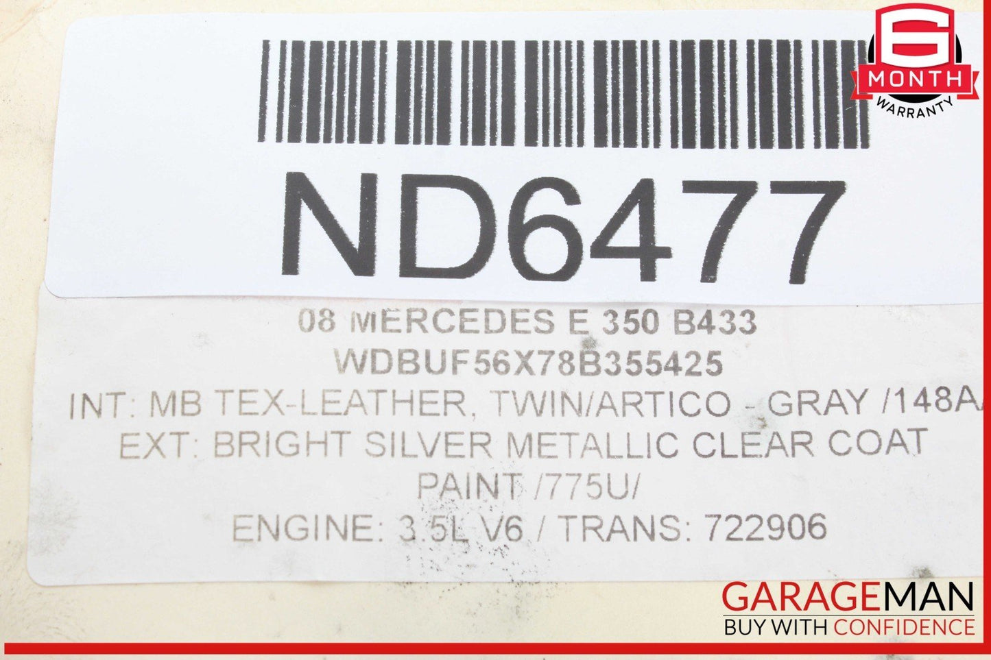 07-09 Mercedes W211 E350 E550 Hazard Control Door Lock Switch Panel 2116801714