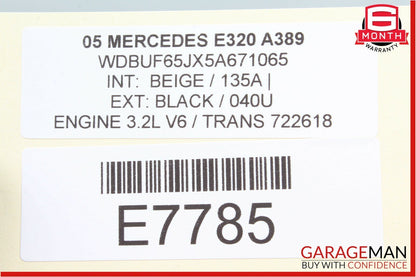 03-09 Mercedes W211 E550 E320 E500 Front Left Side Door Lock Latch Actuator OEM
