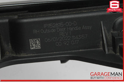 20-25 Tesla Model 3 Rear Right Passenger Side Exterior Door Handle OEM