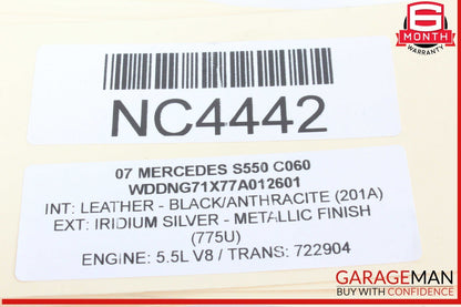 07-14 Mercedes W221 S550 CL550 S65 AMG A/C AC Heater Climate Control Switch OEM