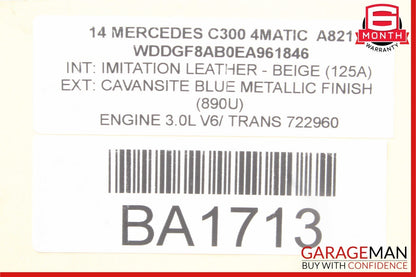 08-14 Mercedes W204 C250 C300 Front Right Door Lock Latch Actuator OEM