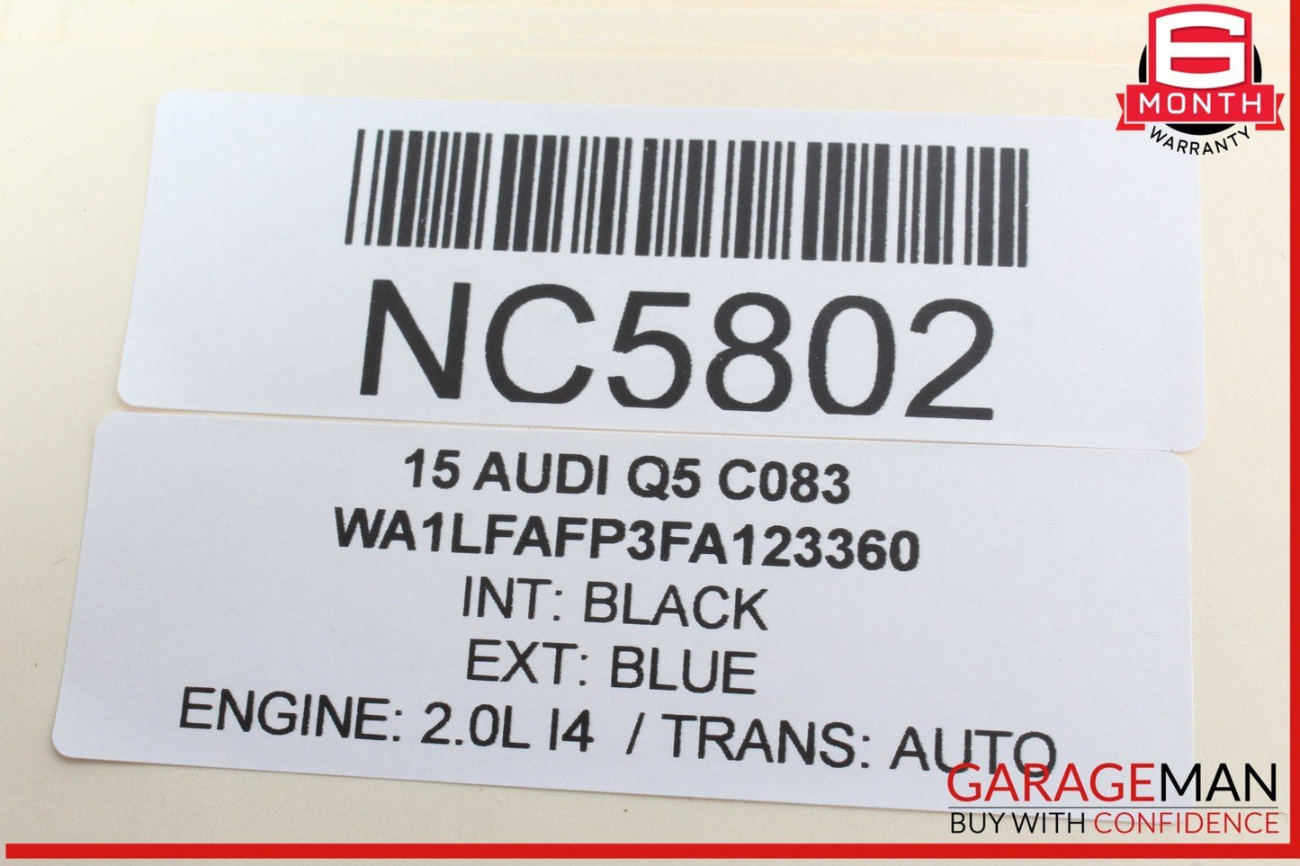 Audi Unknown 8K0857951C/ 8K0 857 951 C/ 8K0857951 C OEM