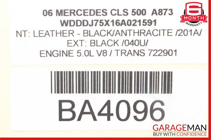 06-11 Mercedes W219 CLS500 CLS55 Front Right Side Door Lock Latch Actuator OEM