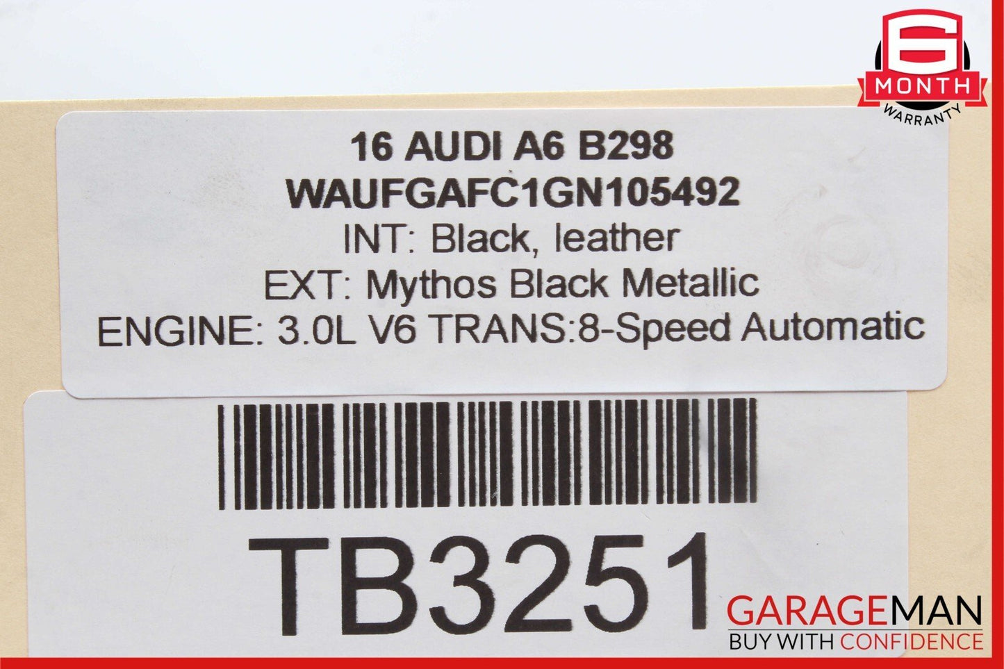 12-18 Audi A6 A7 Windshield Washer Wiper Motor Linkage 3397021890 12V OEM