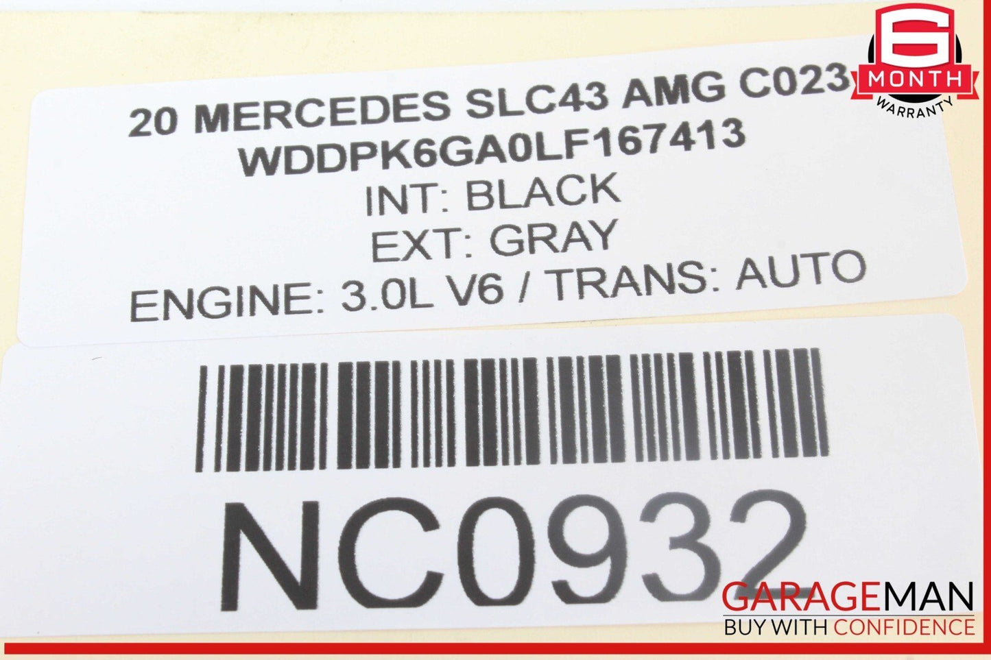 17-20 Mercedes SLC43 AMG SLC300 Rear Relay Fuse Box SAM Control Module OEM