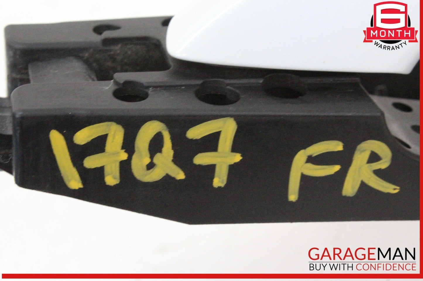 17-24 Audi Q7 Right Passenger Side Exterior Door Handle White 4M0837886A OEM