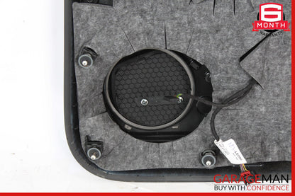 11-17 Audi A8 Interior Door Panel Rear Left Driver Side Black OEM