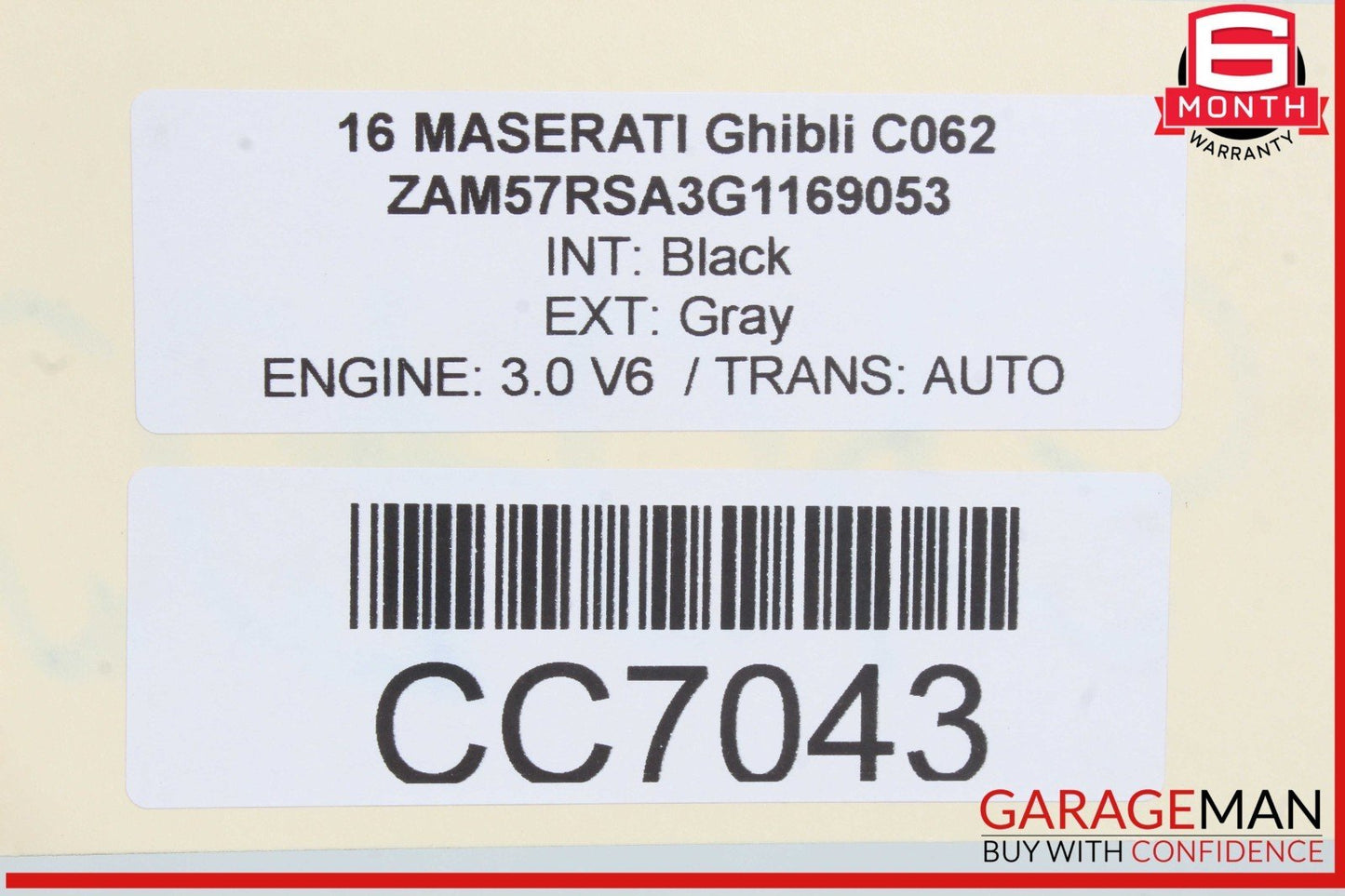 14-17 Maserati Ghibli Quattroporte Dash Holder Bracket Carrier Frame OEM