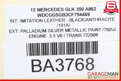 08-20 Mercedes GLK350 SLK350 C250 Front Left Side Door Lock Latch Actuator OEM