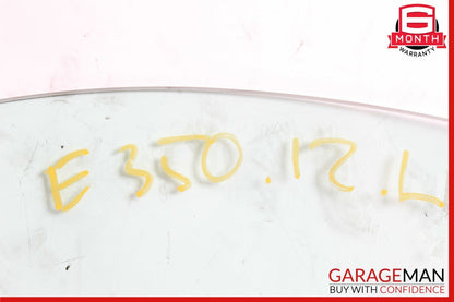 10-13 Mercedes W207 E350 E550 Coupe Rear Left Driver Quarter Window Glass OEM