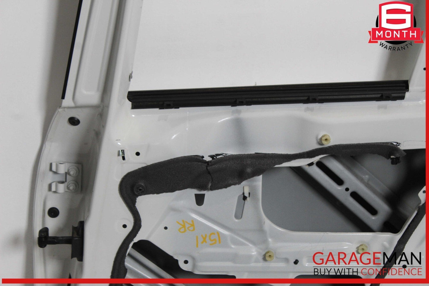 12-15 BMW X1 Rear Right Passenger Side Door Shell White OEM