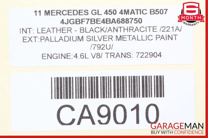 06-12 Mercedes GL450 ML550 R350 Front Upper Radiator Core Tie Bar Support Frame