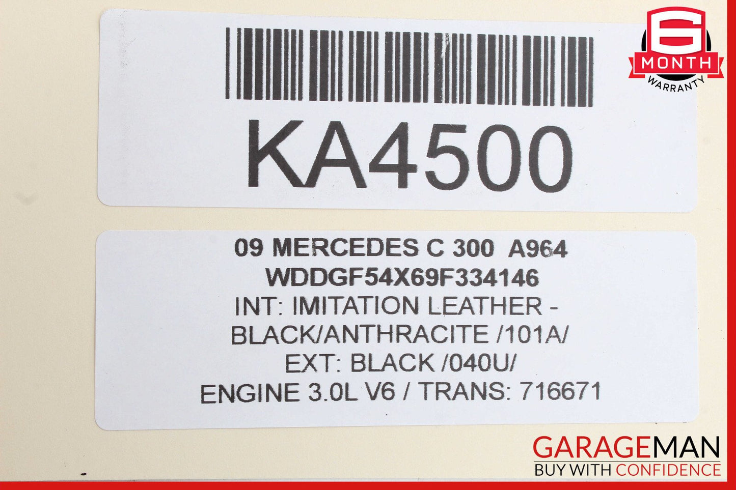 08-14 Mercedes W204 C350 C250 Rear Right Side Door Lock Latch Actuator OEM