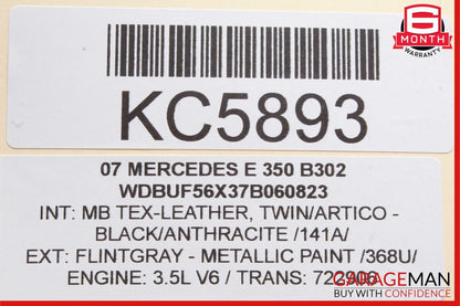 03-09 Mercedes W211 E550 E350 E320 Front Right Side Door Control Module Unit