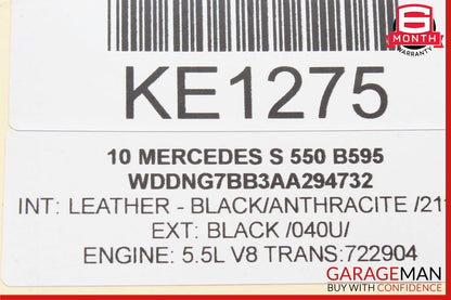 07-13 Mercedes W221 S550 S600 Door Keyless Go Control Module 2218707392 OEM