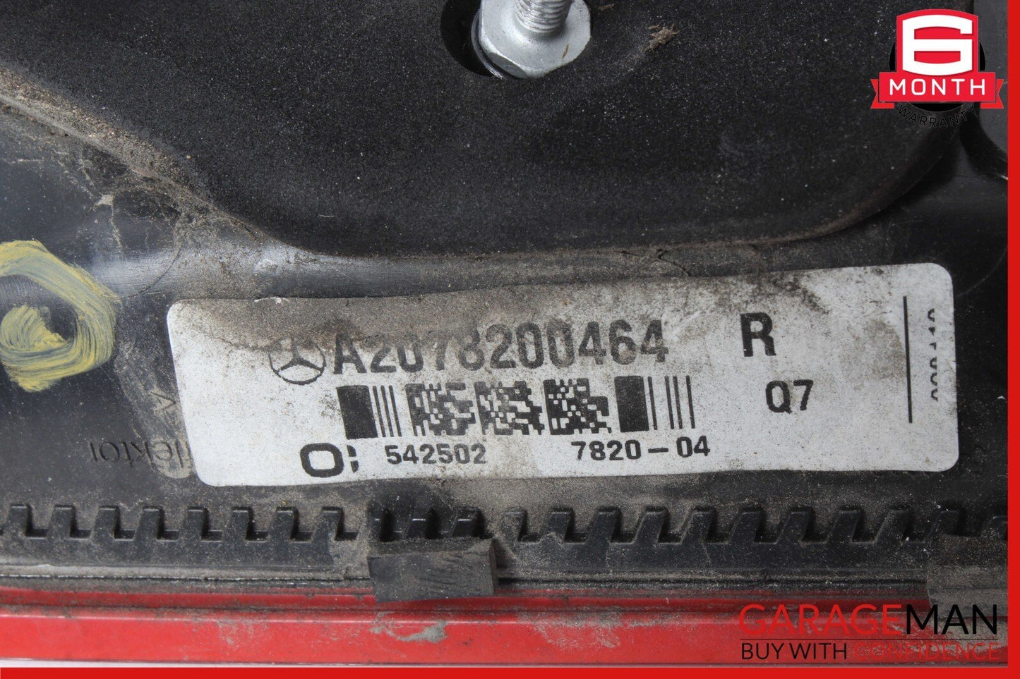 10-13 Mercedes W207 E350 E550 Rear Right Side Inner Taillight Tail Light Lamp