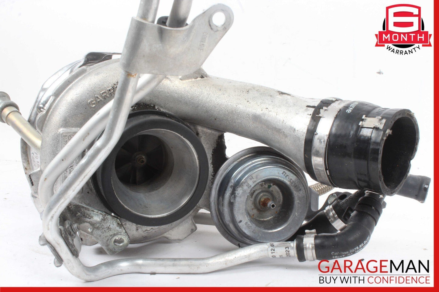 11-16 Mercedes GL450 S500 S550 4.7L Left Turbocharger Turbo Charger Manifold OEM
