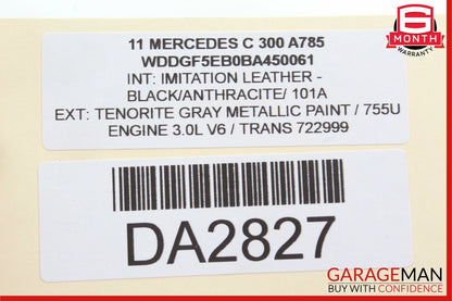 08-14 Mercedes W204 C300 C63 AMG Front Right Seatbelt Seat Belt Retractor Beige