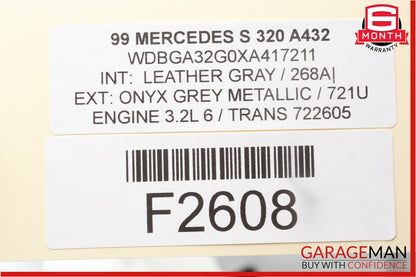 97-99 Mercedes W140 S320 ASR PML Control Module Unit 0185454732 OEM