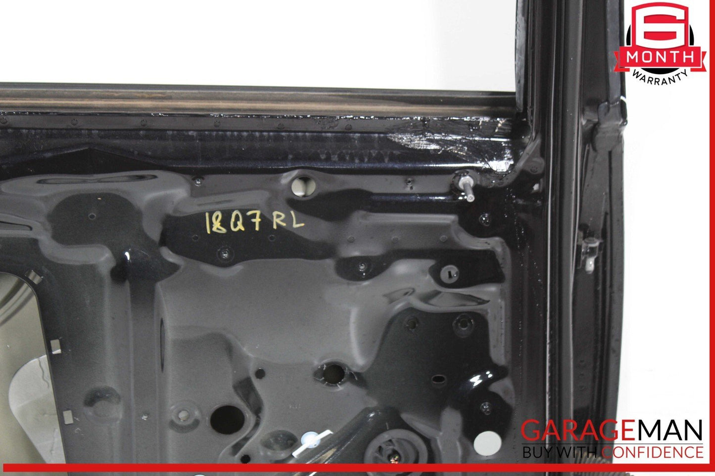 17-19 Audi Q7 Rear Left Driver Side Door Shell Black OEM