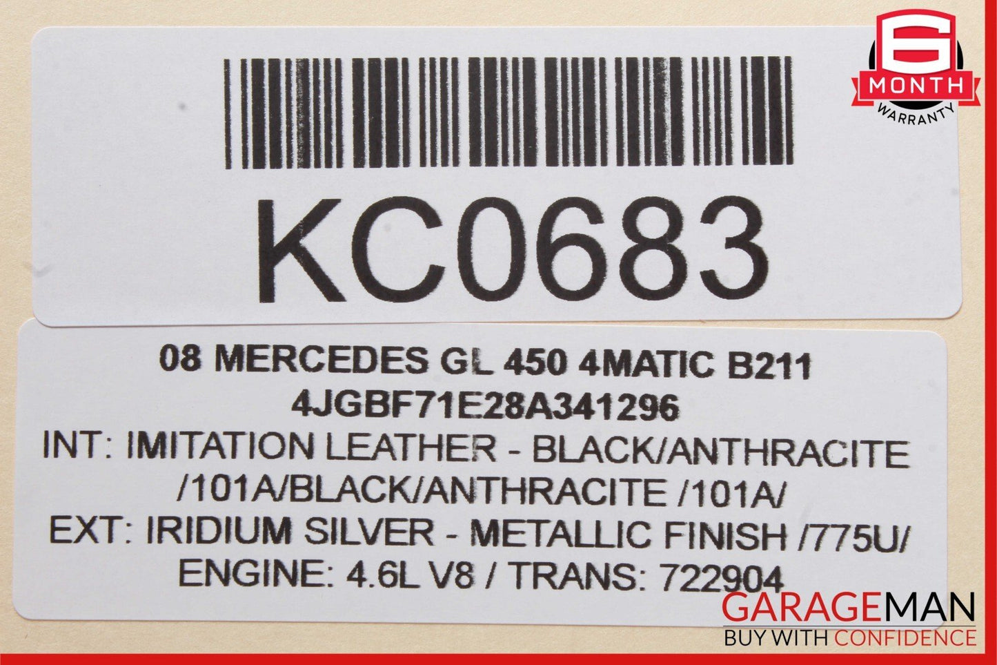 06-13 Mercedes GL450 ML350 R350 Front Left Side Door Window Regulator Motor Unit