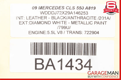 06-11 Mercedes W219 CLS550 CLS63 AMG Front Left Side Door Control Module Unit