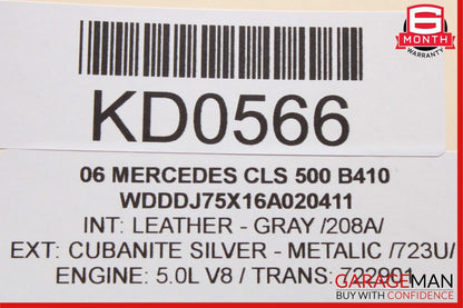06-11 Mercedes W219 CLS500 CLS550 Rear Right Side Door Control Module OEM