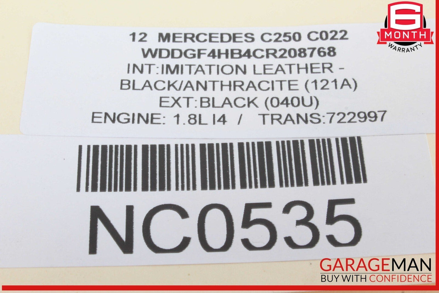 12-14 Mercedes W204 C250 C350 Speedometer Odometer Instrument Cluster Gauge OEM