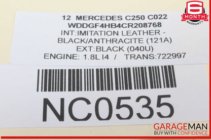 12-14 Mercedes W204 C250 C350 Speedometer Odometer Instrument Cluster Gauge OEM