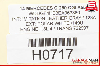 12-14 Mercedes W204 C250 E350 Console Head Unit Controller Knob Multi Switch