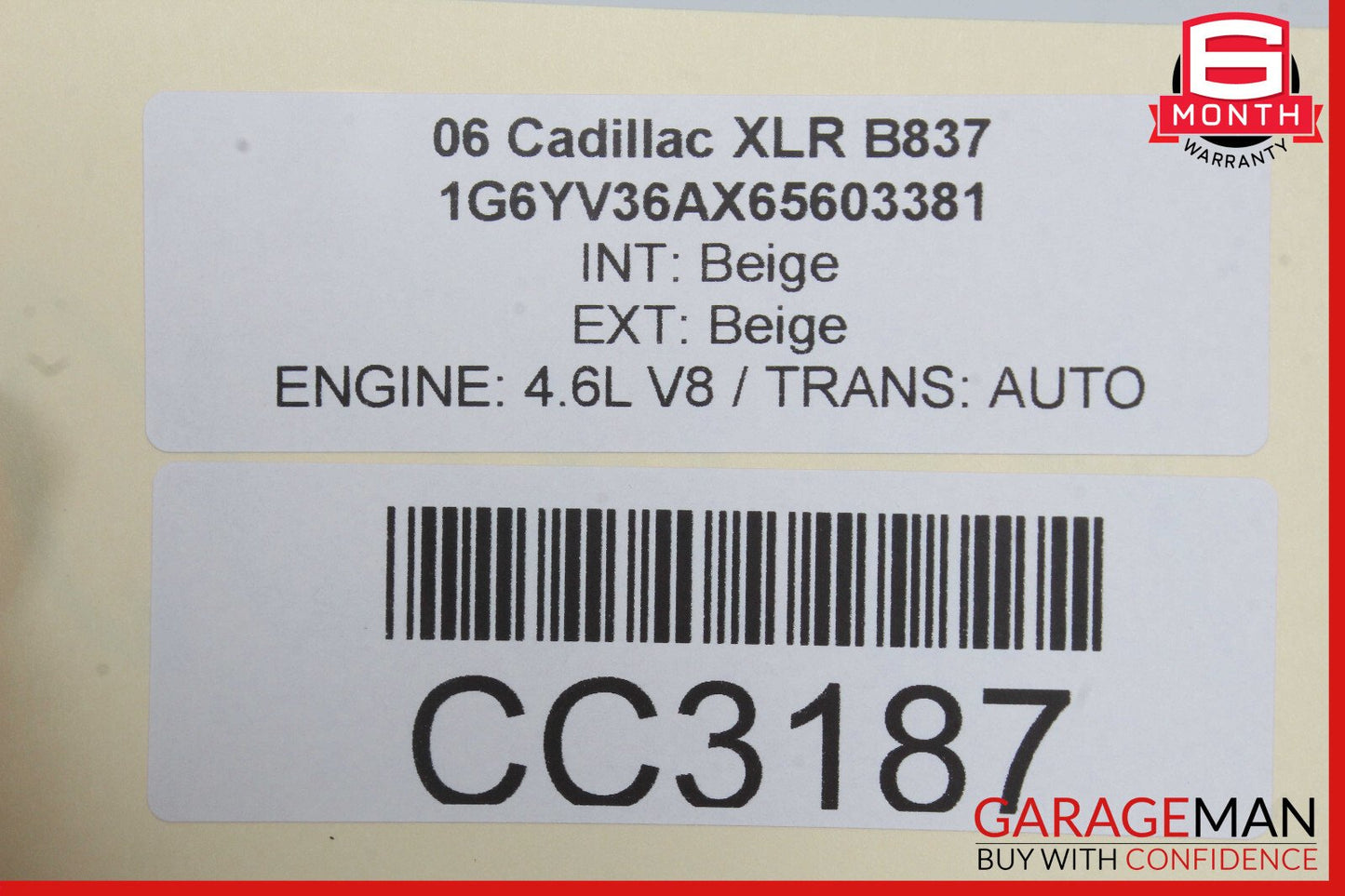 06-09 Cadillac XLR Engine Motor Radiator Cooling Fan OEM