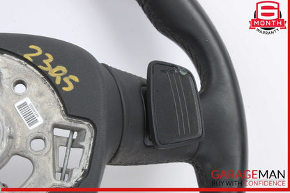 18-25 Audi Q5 Heated Leather Steering Wheel w/ Paddle Shifters Black 80A419091CM