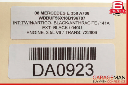 03-09 Mercedes W211 E320 E350 E500 Front Right Side Exterior Door Handle Silver