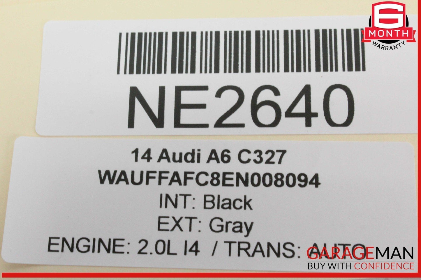 12-18 Audi A6 SQ5 Front Right Passenger Side Window Regulator Motor 8K0959802B