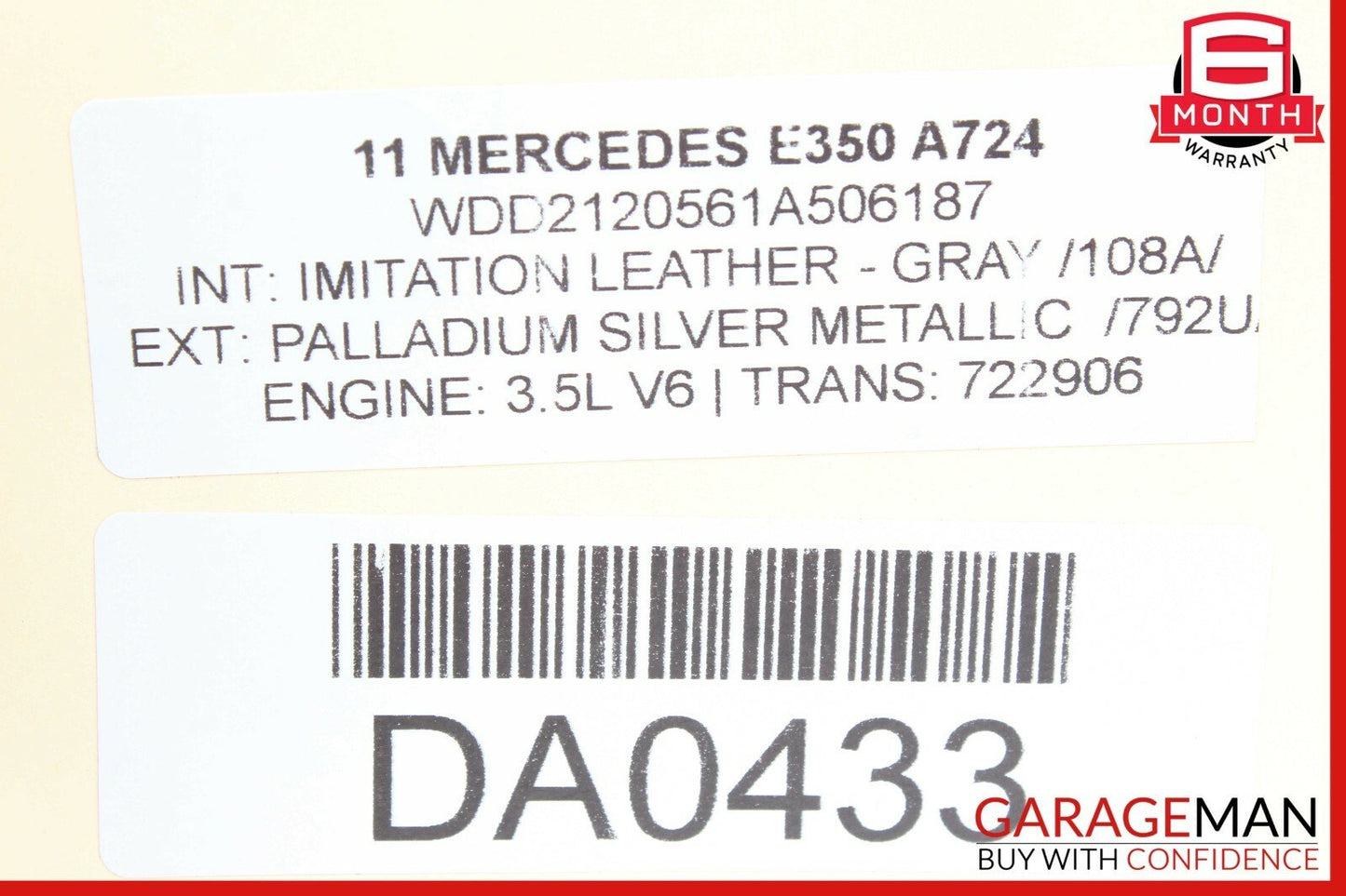 10-13 Mercedes W212 E350 E550 Front Right Seat Belt Seatbelt Retractor Black