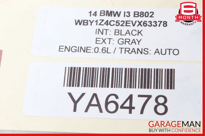 14-21 BMW i3 I01 Hybrid Engine Electric Cooling Radiator Fan Assembly OEM