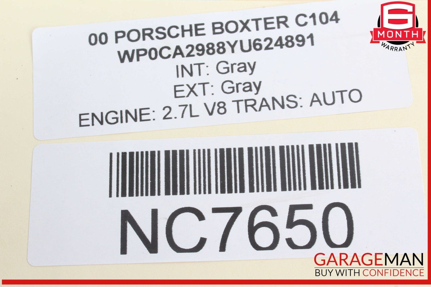 97-04 Porsche Boxster 986 Carrera 996 Front Right Axle Wheel Hub Knuckle Spindle