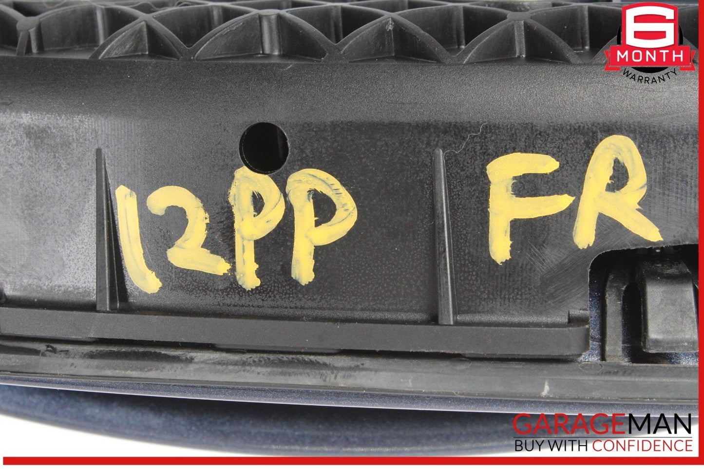 10-16 Porsche Panamera 970 Right Passenger Side Exterior Door Handle Blue OEM
