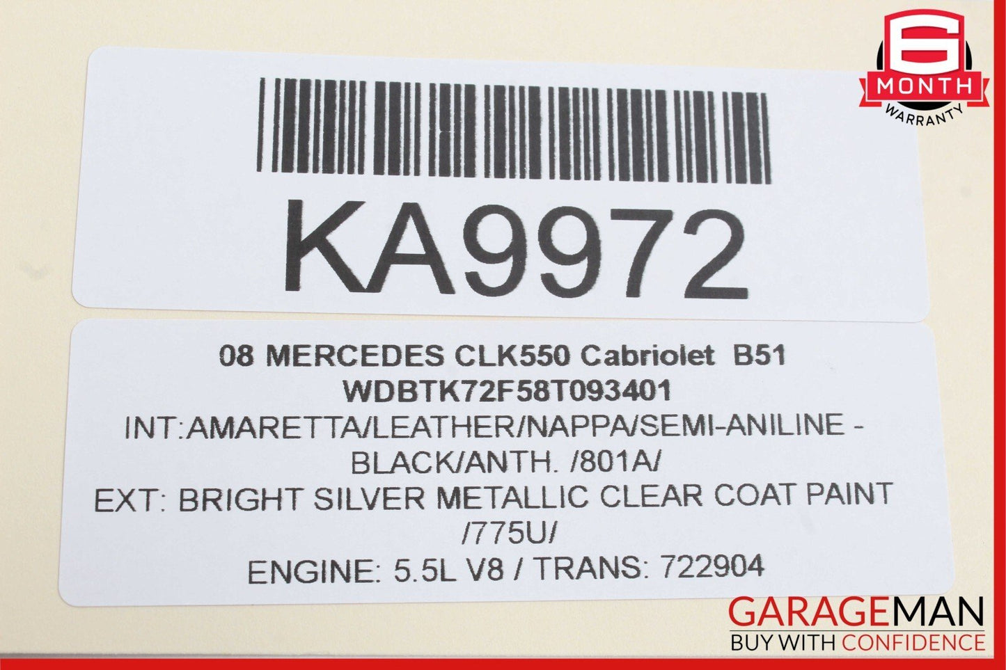 05-09 Mercedes CLK550 CLK350 CLK500 Center Dashboard Control Switch Control Wood