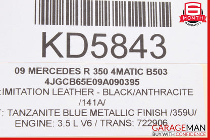 06-13 Mercedes W251 R350 CL550 TPMS Tire Pressure Control 1645409545 OEM